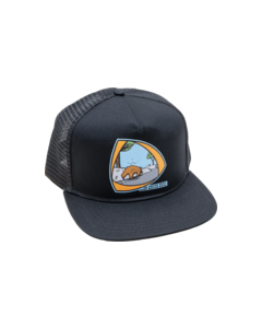 THE HEATED WHEEL BANK MAULER HAT ADJ-BLACK