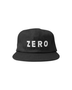 ZERO ARMY APPLIQUE HAT ADJ-BLACK/WHT