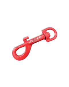 JACUZZI FLAVOR 3” CARABINER KEYCHAIN SALMON