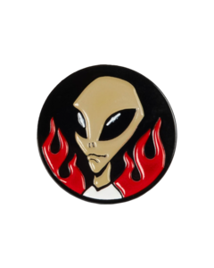 THRASHER X AWS BELIEVE LAPEL PIN