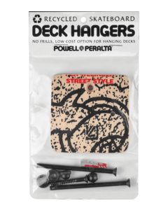 POWELL PERALTA RECYCLED DECK DISPLAY HANGER ASST.