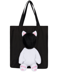 RIP N DIP NERMAL PET TOTE BAG BLACK