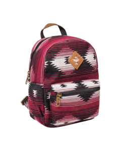 REVELRY SHORTY MINI BACKPACK 7.4L MAROON PATTERN