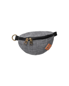 REVELRY AMIGO HIP PACK CROSSHATCH GREY