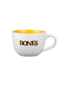 BONES WHEELS PUSHING UP DAISIES 22oz MUG WHT/GOLD