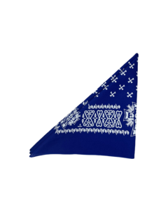 DOGTOWN CROSS BANDANA ROYAL BLUE