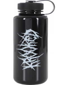 KRK NECROSHMOO WATER BOTTLE OPAQUE BLACK