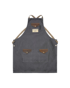 REVELRY HEAVY DUTY WAXED APRON ASH