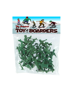 TOY BOARDERS SKATE SERIES II FIGURES GREEN 24pc