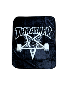 THRASHER SKATEGOAT BLANKET BLK/WHT