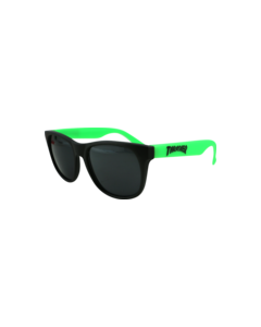 THRASHER LOGO SUNGLASSES BLK/GRN