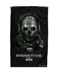 PRIMITIVE GHOST BANNER BLACK