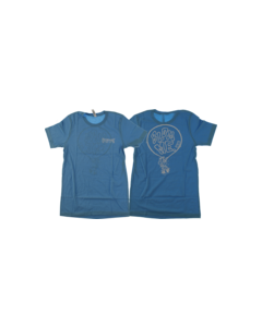 BUBBLE GUM BLOW ME LOGO SS S-BLUE