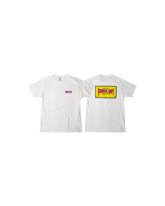 BUBBLE GUM ORIGINAL LOGO SS L-WHITE