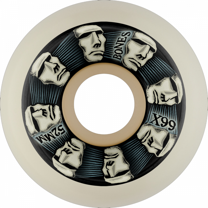 BONES XF X99 V5 SIDECUT 52MM 99A HEAD RUSH NAT